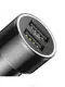 АЗУ Baseus Car Charger Small Screw Series 2xUSB 3.4A + Lightning Cable, Black (TZXLD-A01)