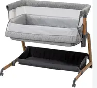 Ліжечко для дитини приставне FreeON Bliss, grey