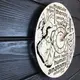 Тематические настенные часы из дерева «Анатомия»
