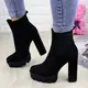 Женские ботильоны на каблуке Fashion Leah 1267 36 размер 23,5 см Черный