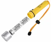 Ручной фонарь подводный для подводного плавания, дайвинга и охоты PF 02 Yellow (1096)