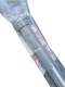 Карниз для ванной комнаты Vezzer VZ2297 110-200 см хром