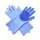 Хозяйственные силиконовые перчатки для уборки и мытья посуды Magic Silicone Gloves Синий