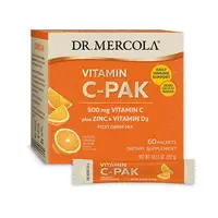 Витамины и минералы Dr Mercola Vitamin C-Pak, 60 стиков Апельсин