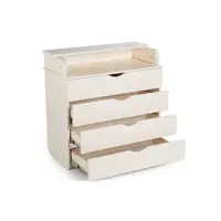 Детский комод пеленатор Komod, материал ДСП, 90 х 45 х 90 см. Vanilla (149856)