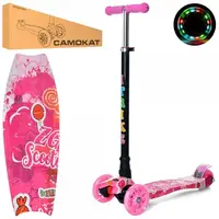 Самокат I-Trike Maxi JR3-055-3-WP4 78-87 см розовый