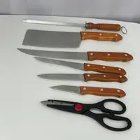 Набір кухонних ножів PrinСess Gold PG-408WDN 8 предметів (уцінка)