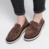 Лофери жіночі Fashion Irma 3924 37 розмір 24 см Коричневий