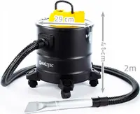 Пилосос для золи Maltec 1800W 18л (Польща)