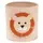 Корзина для игрушек тканевая "Лев" (беж)