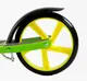 Самокат двухколесный Best Scooter колеса PU 200 мм стальная рама, ручной тормоз, 1 передний амортизатор. Green and Black (150145)