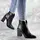 Ботильоны женские Fashion Sandine 2402 40 размер 25,5 см Черный