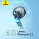 Наушники Baseus Bowie True Wireless Earphones E16 |BT5.3, 35/400mAh, IPX4, 2ENC Mic, 6h|