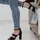 Женские босоножки Fashion Fairfax 2803 39 размер 25 см Черный