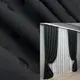 Комплект (2шт. 1,5х2,9м.) жаккардовых штор. Цвет черный. Код 980ш 30-780