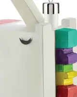 Елочная игрушка Alessi Le Palle Quadrate Cubicorno 7,3х4х8,4 см