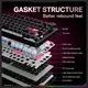 Клавиатура Onikuma Tri Mode Mechanical RGB gaming keyboard 81 Keys MT706 |2.4G/BT/Type-C, ENG Layouts|