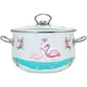 Кастрюля эмалированная Infinity Love Flamingo SD-1377-6625849 6.5 л 24 см