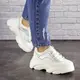 Женские кроссовки Fashion Cyber 1662 37 размер 23,5 см Белый