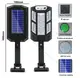 Светильник уличный на солнечной батарее с датчиком движения PP-900C 59 LED