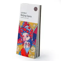 Альбом для раскрашивания с акварельными красками "Beijing opera" раскраска с кисточкой для творчества