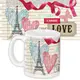 Кружка с принтом Je t`aime l`amour love 330 мл KR_L062