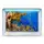 Морской мир под водой на наклейке для аквариума 40х65 см. (650х400)