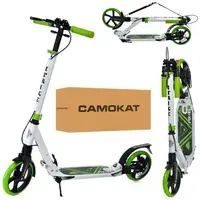 Самокат SR 2-018-11-WGR біло-салатовий