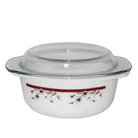 Каструля зі скляною кришкою 1л Польові квіти SNT 30050-1248