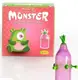 Презерватив Recare MONSTER Green+Pink Wink (1шт)