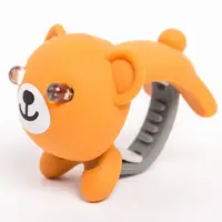 Мигалка для дитячого велосипеда Zoonimal Ведмідь, LED, на кермо. Свічення: Білий