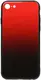 Чехол-накладка TOTO Gradient Glass Case Apple iPhone 6/6S Red