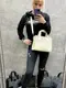 Беж клетка - стильная, молодежная и удобная сумка в стиле Tote Bag (0430-2)
