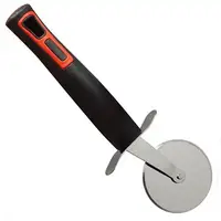 Ніж для піци Stenson BlaСk-Red R-86018 22х7 см