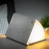 Светильник-книга на аккумуляторе MINI URBAN Gingko (Англия), серый