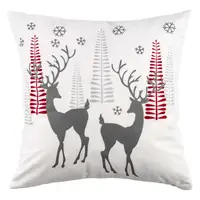 Подушка декоративна Ardesto Christmas Deer ART1032HD 45х45 см
