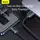 Кабель Baseus Crystal Shine Series Fast Charging Data Cable USB to iP 2.4A 2m, Black (CAJY000101)