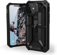Чохол Urban Armor Gear (UAG) для iPhone 12 Mini - Monarch, Black (X0031SK78T)