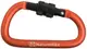Карабін багатофункціональний з муфтою Naturehike D-type 80 мм NH15A008-D Orange