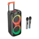 Акустика-караоке HOCO Leader wireless dual-mic outdoor BT speaker HA7 |BT5.0/USB/AUX/TF, 75W, TWS, 7h|