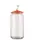 Банка для хранения корма для кошек Alessi Mio 1,5л оранжевая
