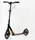 Двухколесный складной самокат Best Scooter, фонарик, амортизатор. Black and white (113217)
