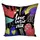 Подушка c принтом габардиновая Love in the air 50x50 см (5P_18L071)