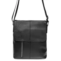 Чоловічі шкіряні сумки Borsa Leather K15103-black