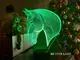 Сменная пластина для 3D светильников "Лошадка 3" 3DTOYSLAMP