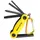 Мультитул West Biking YP0719243 Yellow карманный набор инструментов для велосипеда