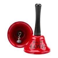 Колокольчик LOVE (красный)