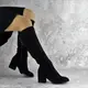Ботфорты женские Fashion Riku 2233 40 размер 25,5 см Черный