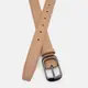 Женский кожаный ремень Borsa Leather CV1ZK-158be-beige