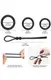 Набор эрекционных колец Black Ring Set цвет черный